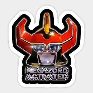 Megazord Activated Sticker